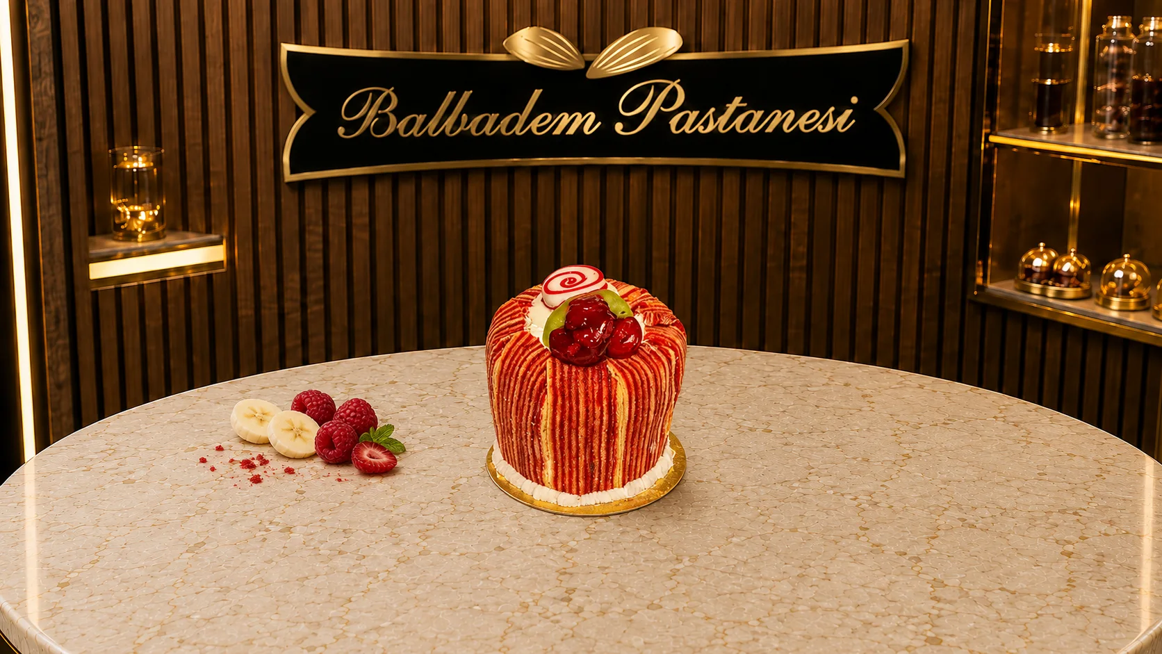 MUZLU & FRAMBUAZLI PASTA