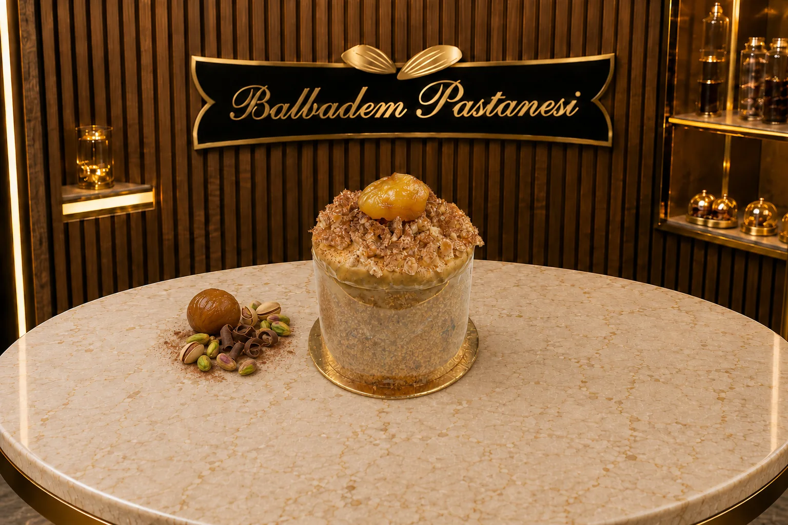 KESTANELİ & FISTIKLI & ÇİKOLATALI PASTA
