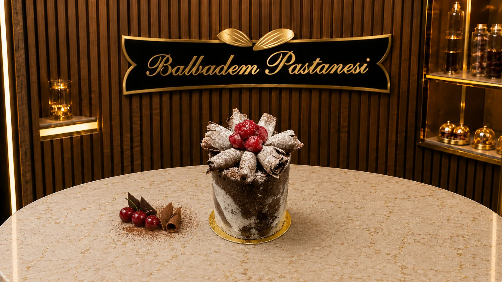 VİŞNELİ & ÇİKOLATALI PASTA