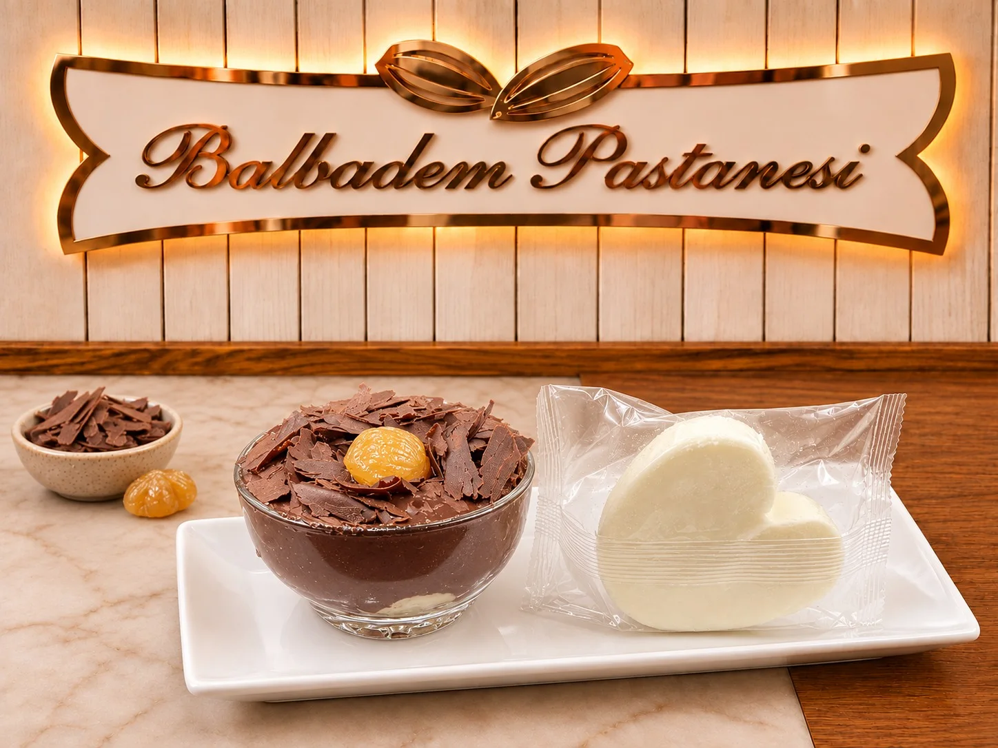 Kestaneli Profiterol Menü