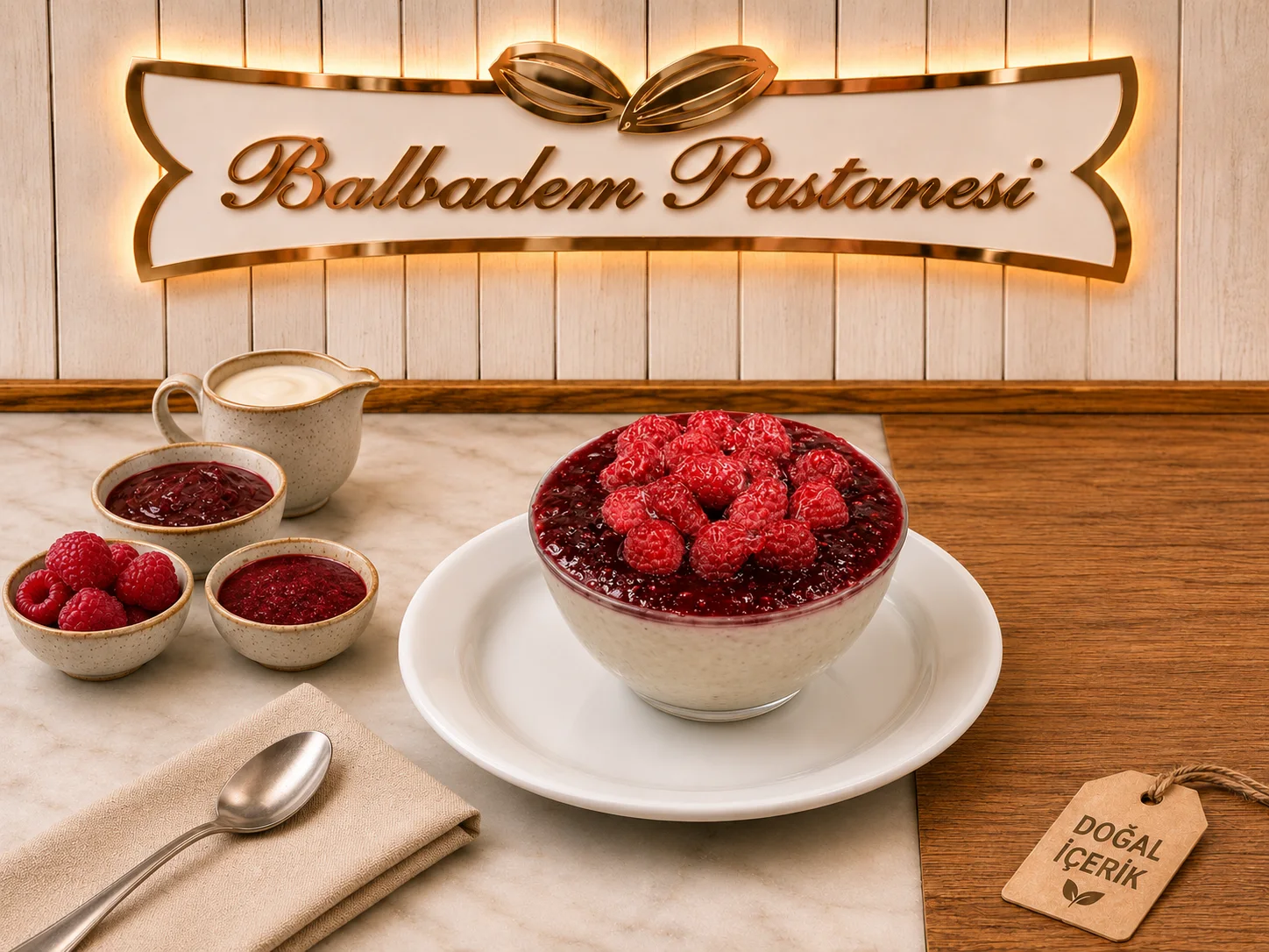 Frambuazlı Triliçe
