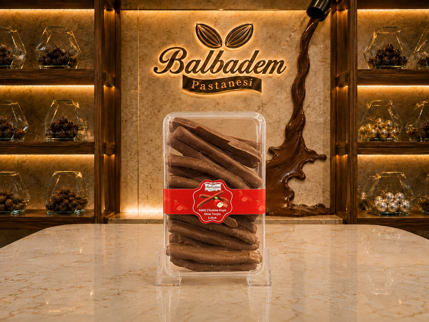 Sütlü Çİkolata Kaplı Elma Tarçın Çubuk 150 gr(e)