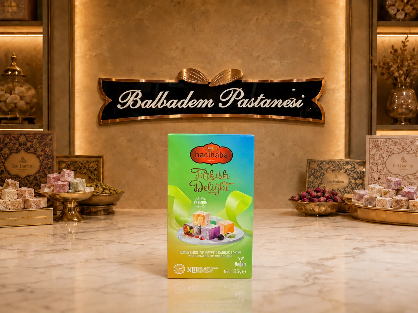 Kuruyemişli ve Meyveli Karışık Lokum 125g