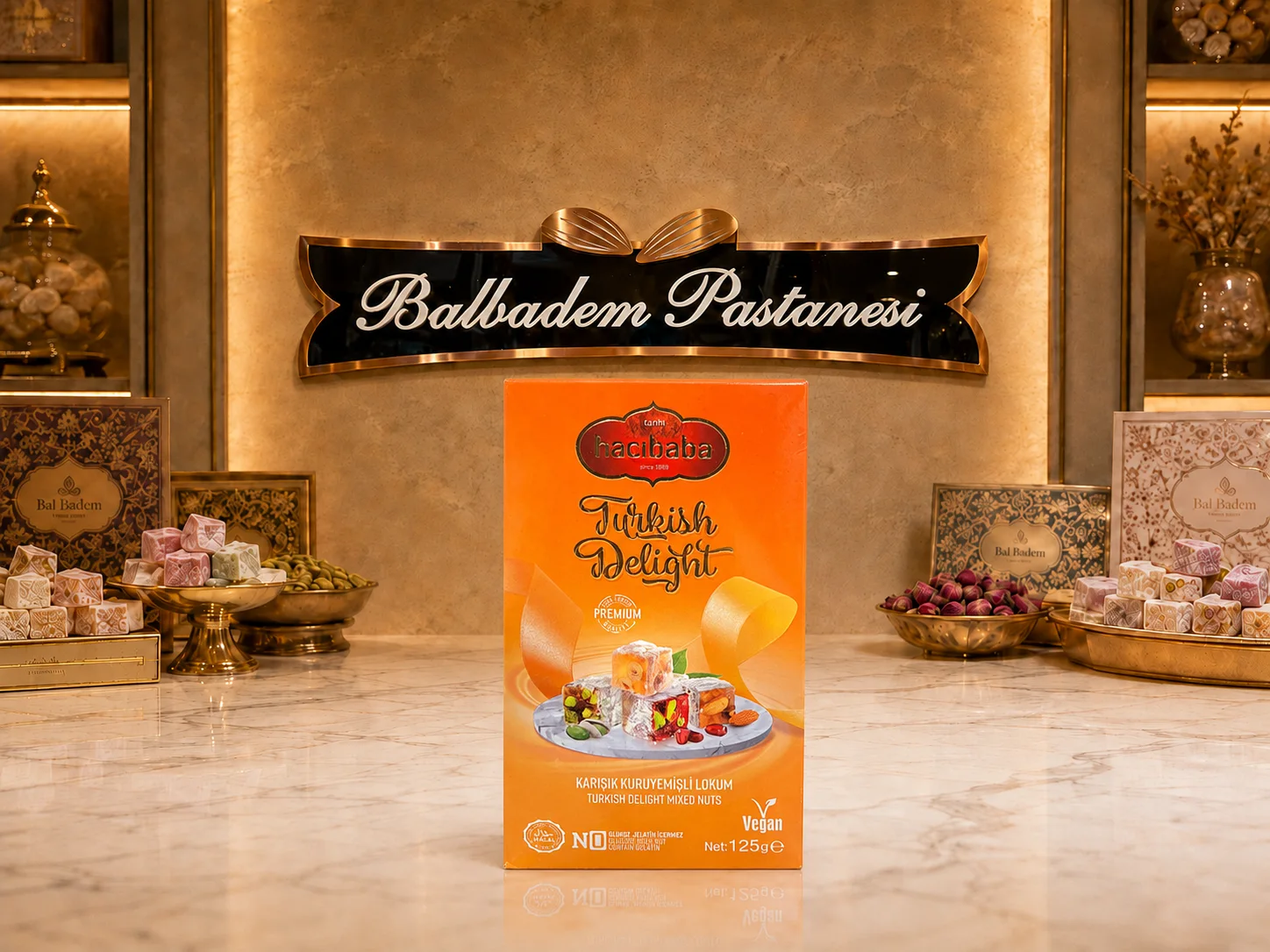 Karışık Kuruyemişli Lokum 125g