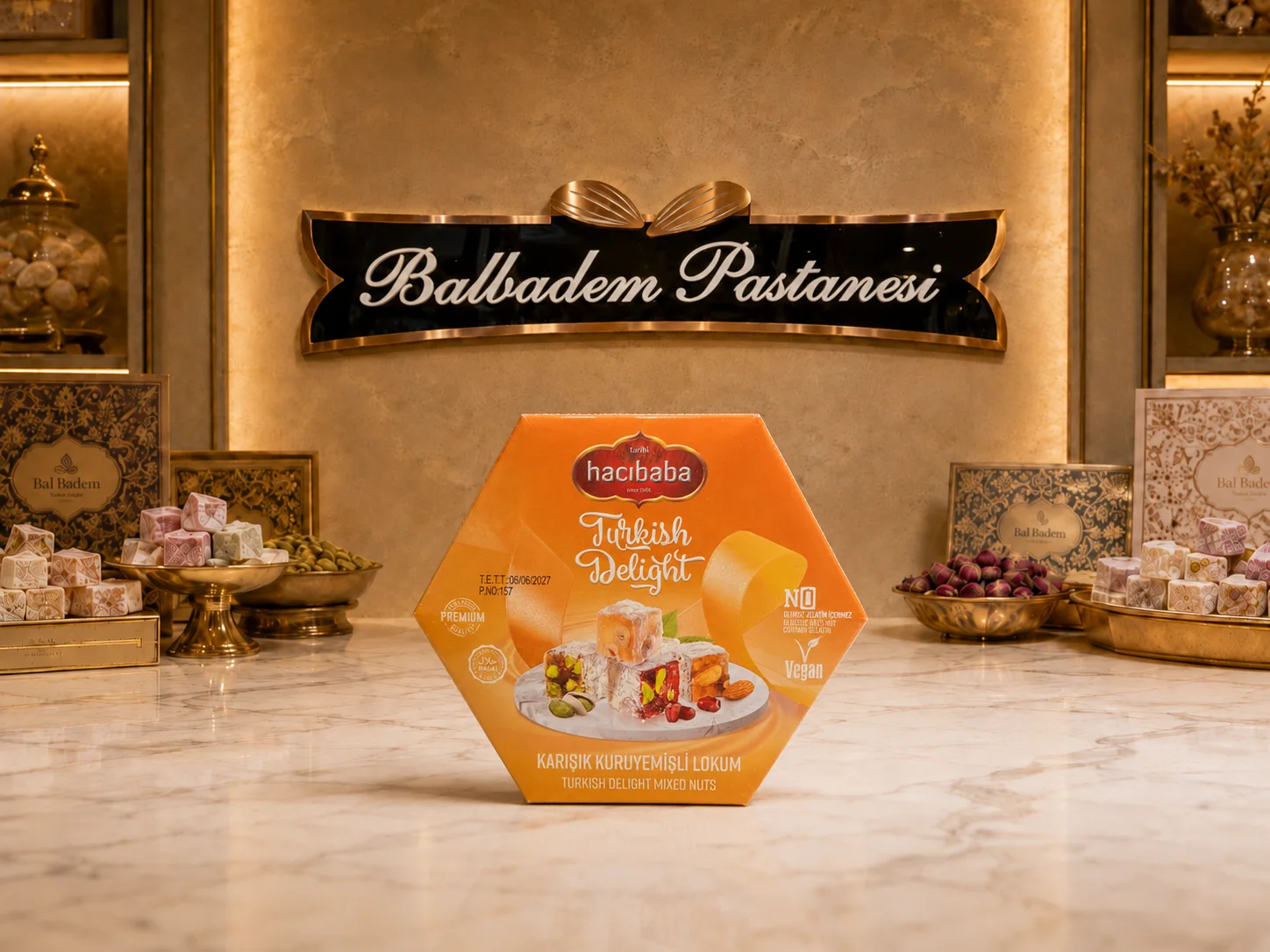 Karışık Kuruyemişli Lokum 250g