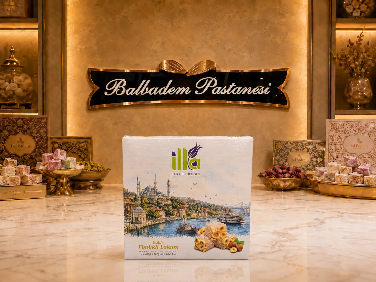 Double Fındıklı Lokum 350 gr