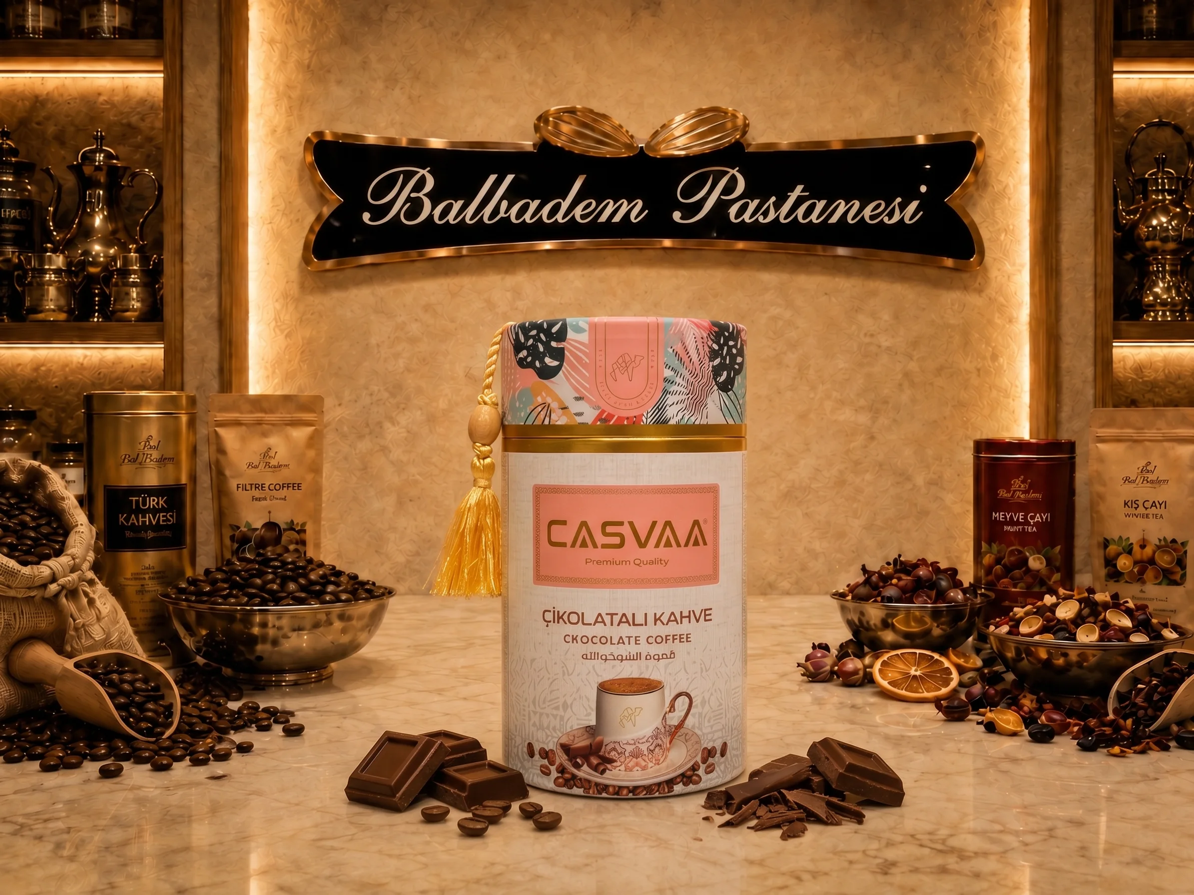 Çikolatalı Dibek Kahvesi 250 gr