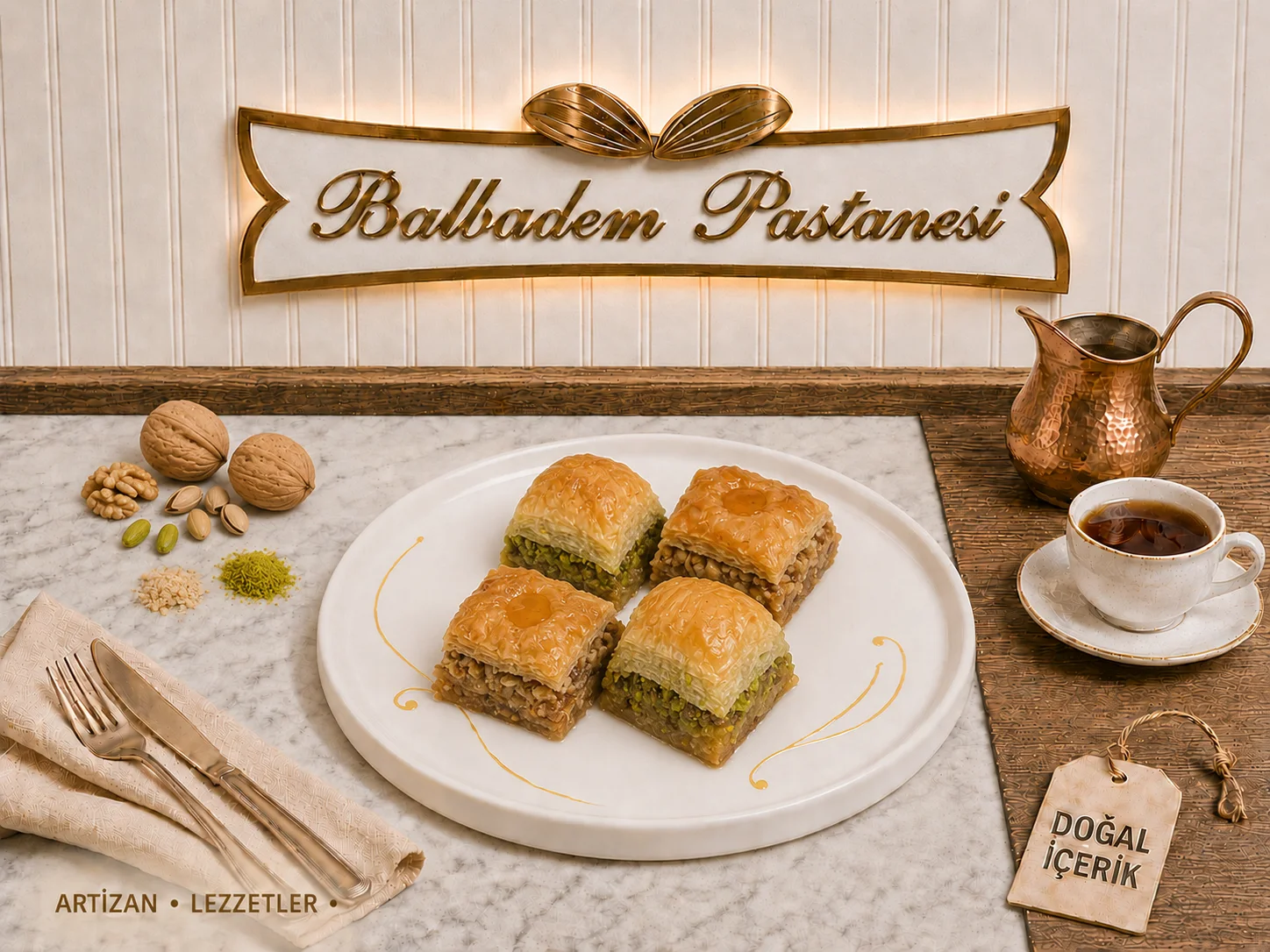 Cevizli & Fıstıklı Baklava