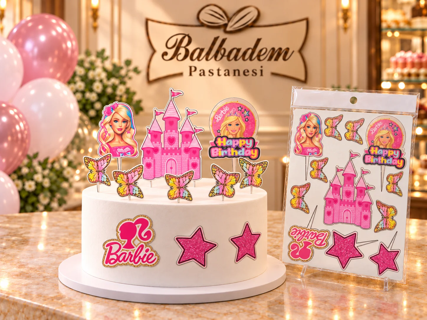 Barbie Pasta Süs Seti