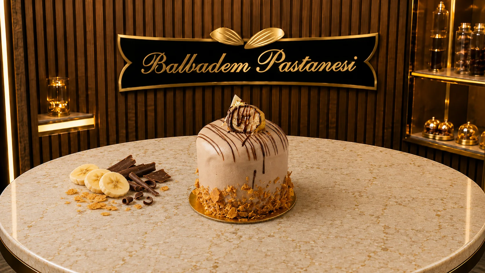 CİKOLATALI & MUZLU PASTA