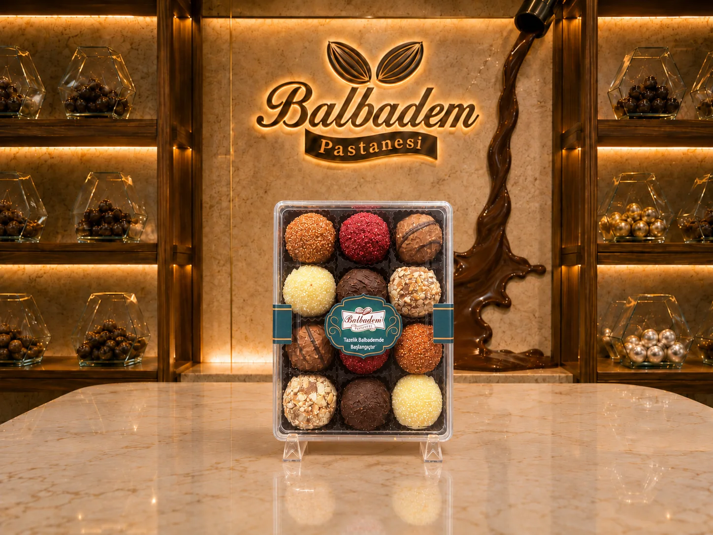 Karışık Truff Çikolata 170gr