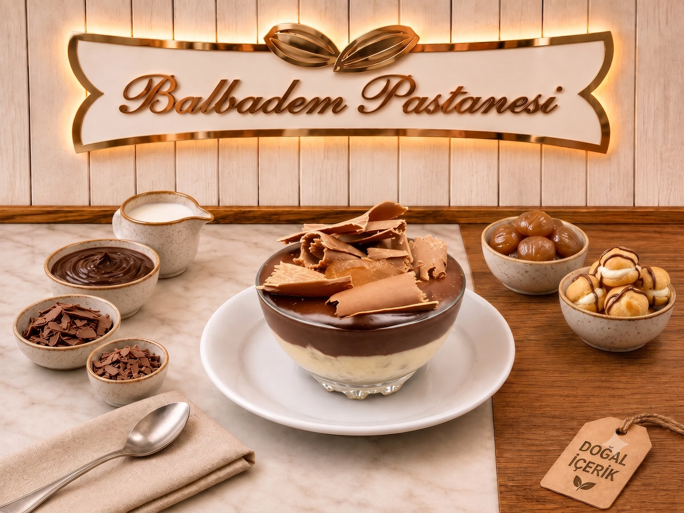 Kestaneli Profiterol