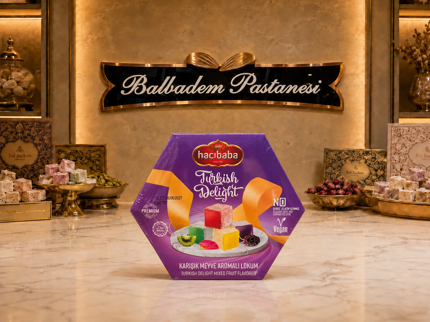 Karışık Meyve Aromalı Lokum 250g