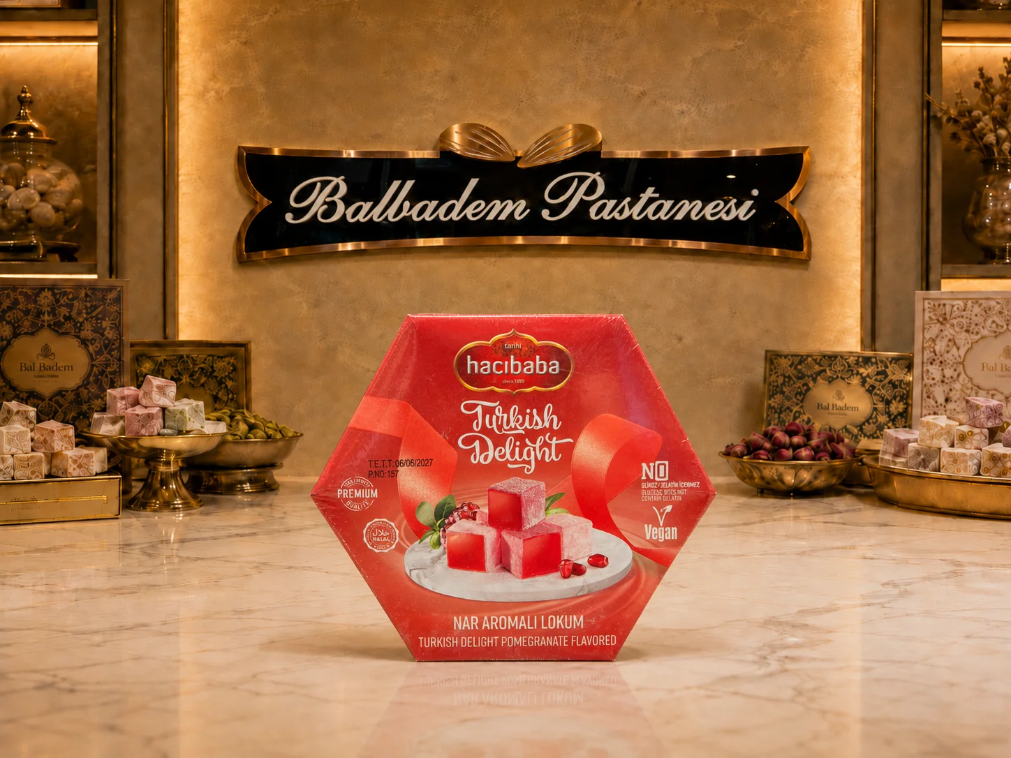 Nar Aromalı Lokum 250g