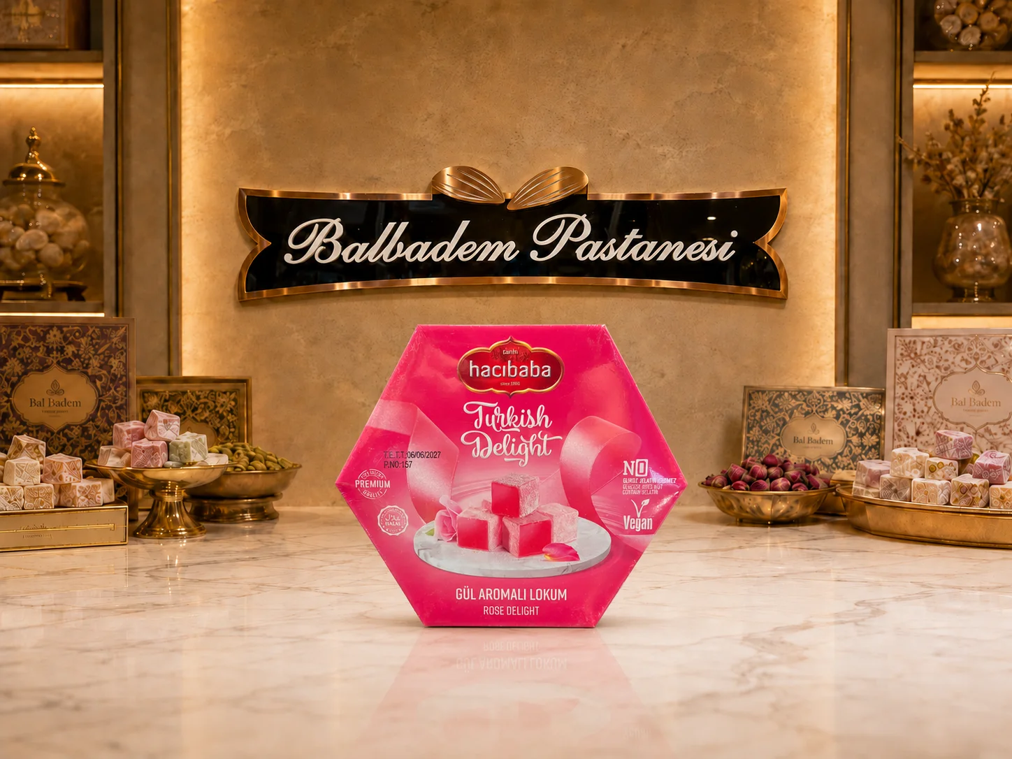 Gül Aromalı Lokum 250g
