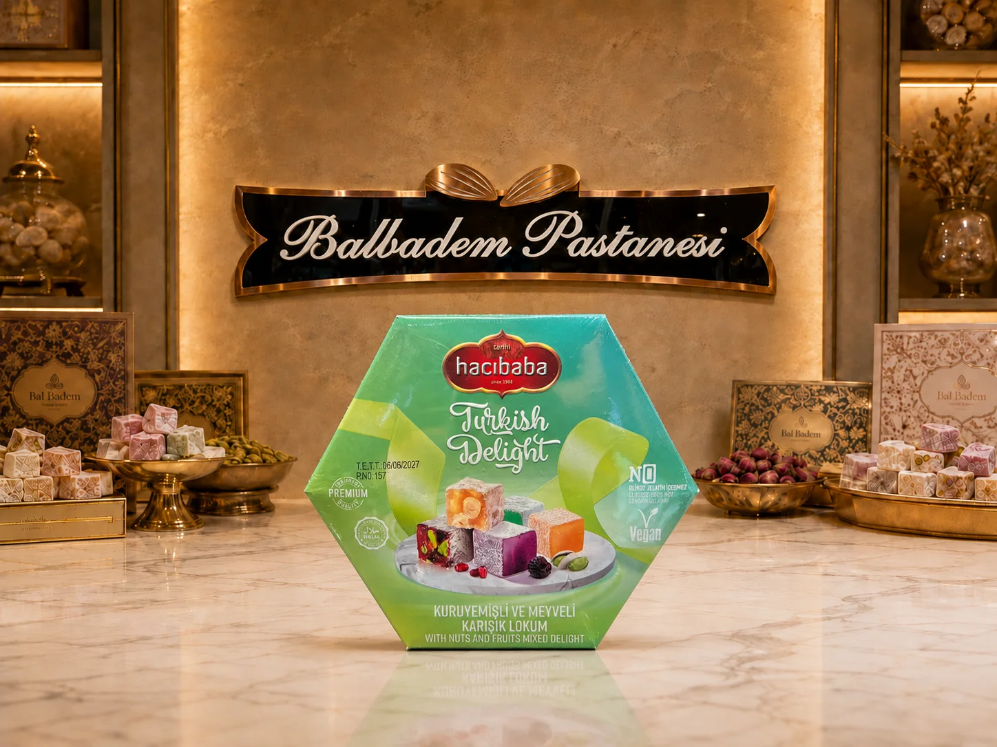 Karışık Kuruyemişli Meyveli Lokum 250g