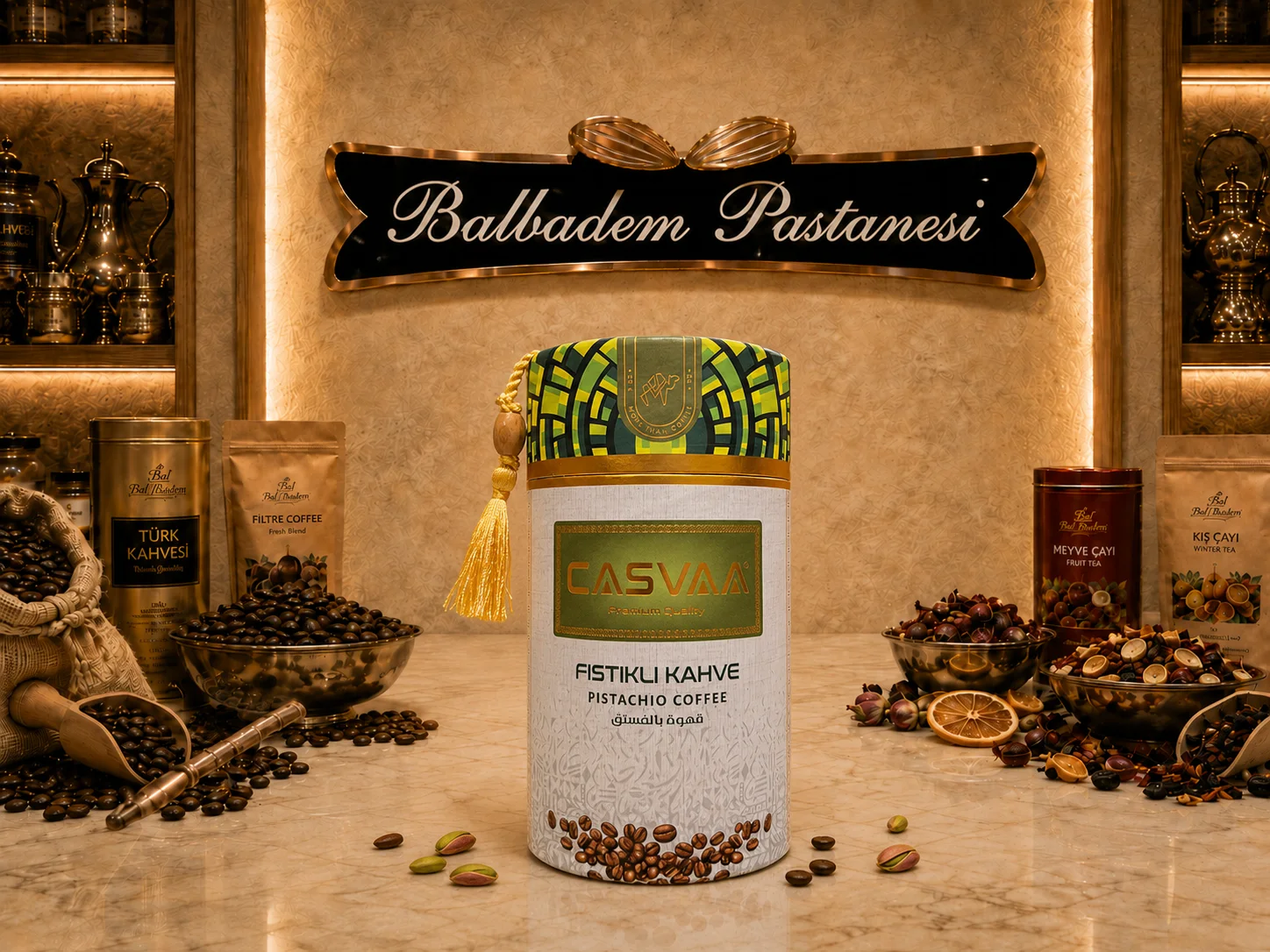 Fıstıklı Dibek Kahvesi 250g