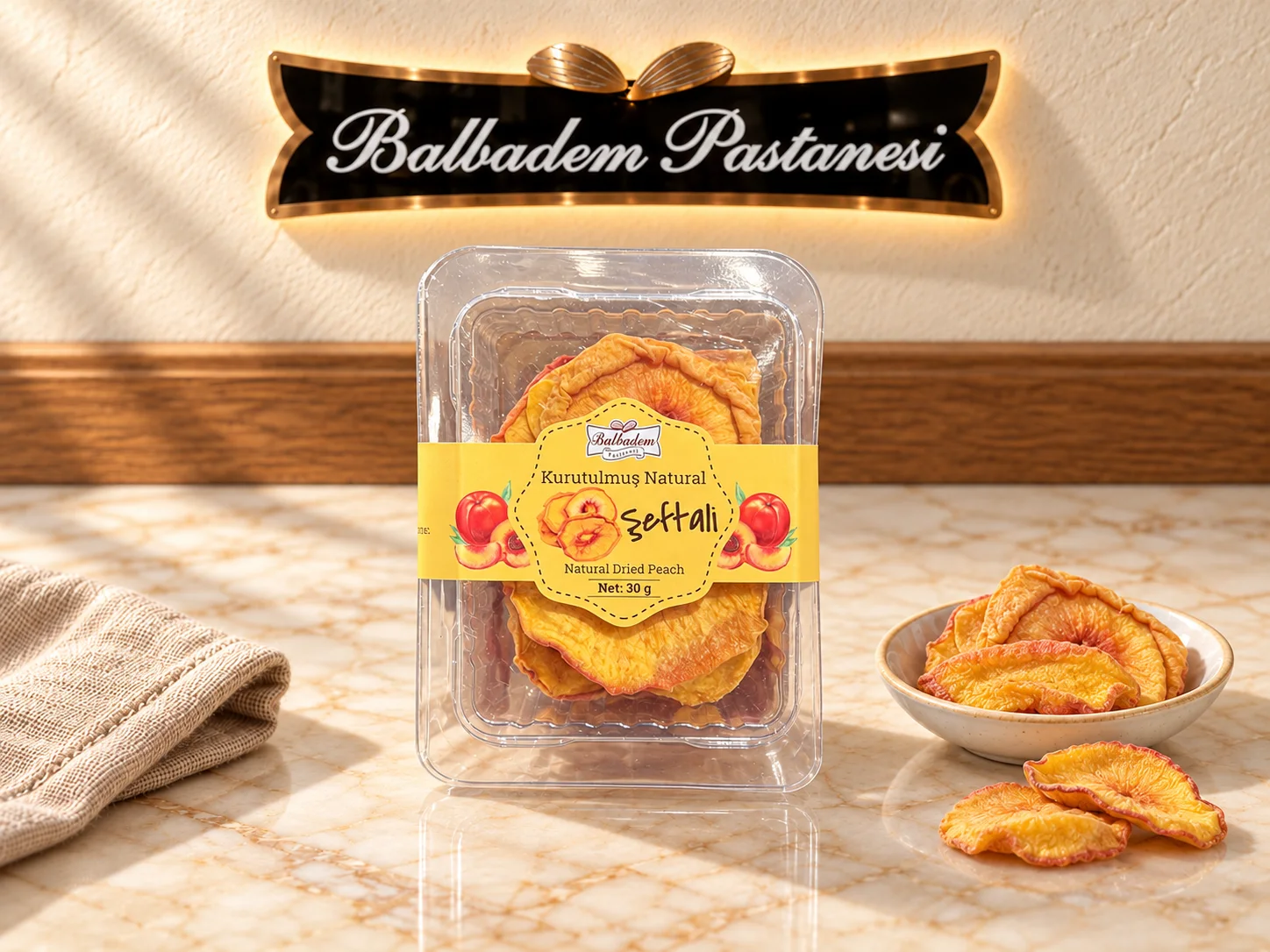 Kurutulmuş Natural Şeftali