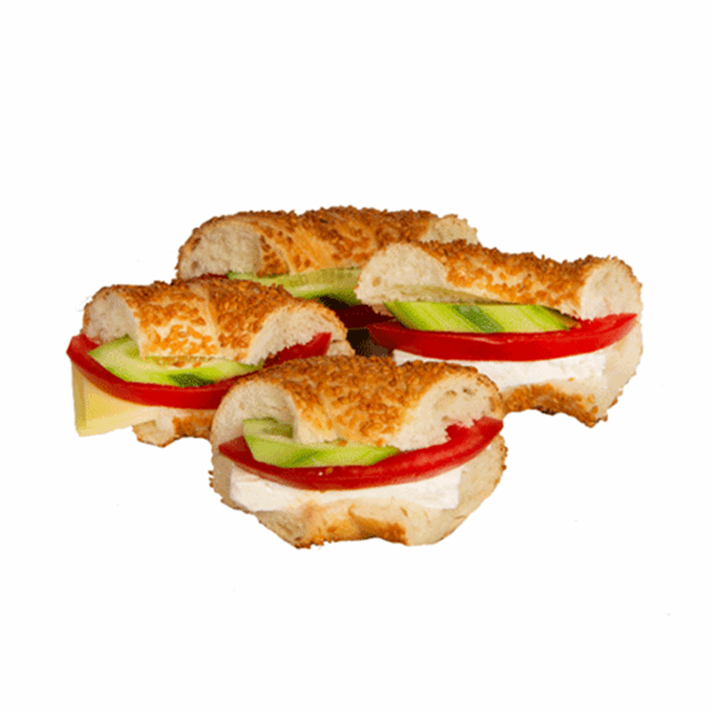 Beyaz Peynirli Simit Sandviç