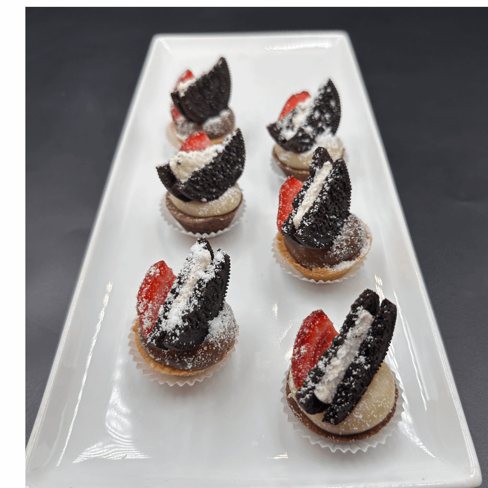 Mini Çikolatalı Oreo & Çilekli Tartolet