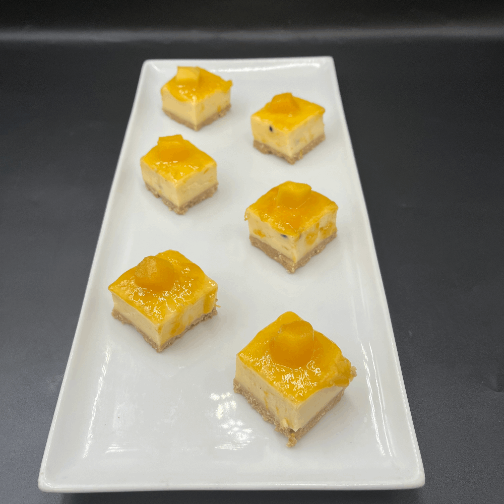 Mangolu ve Çarkıfelek Meyveli Chesecake