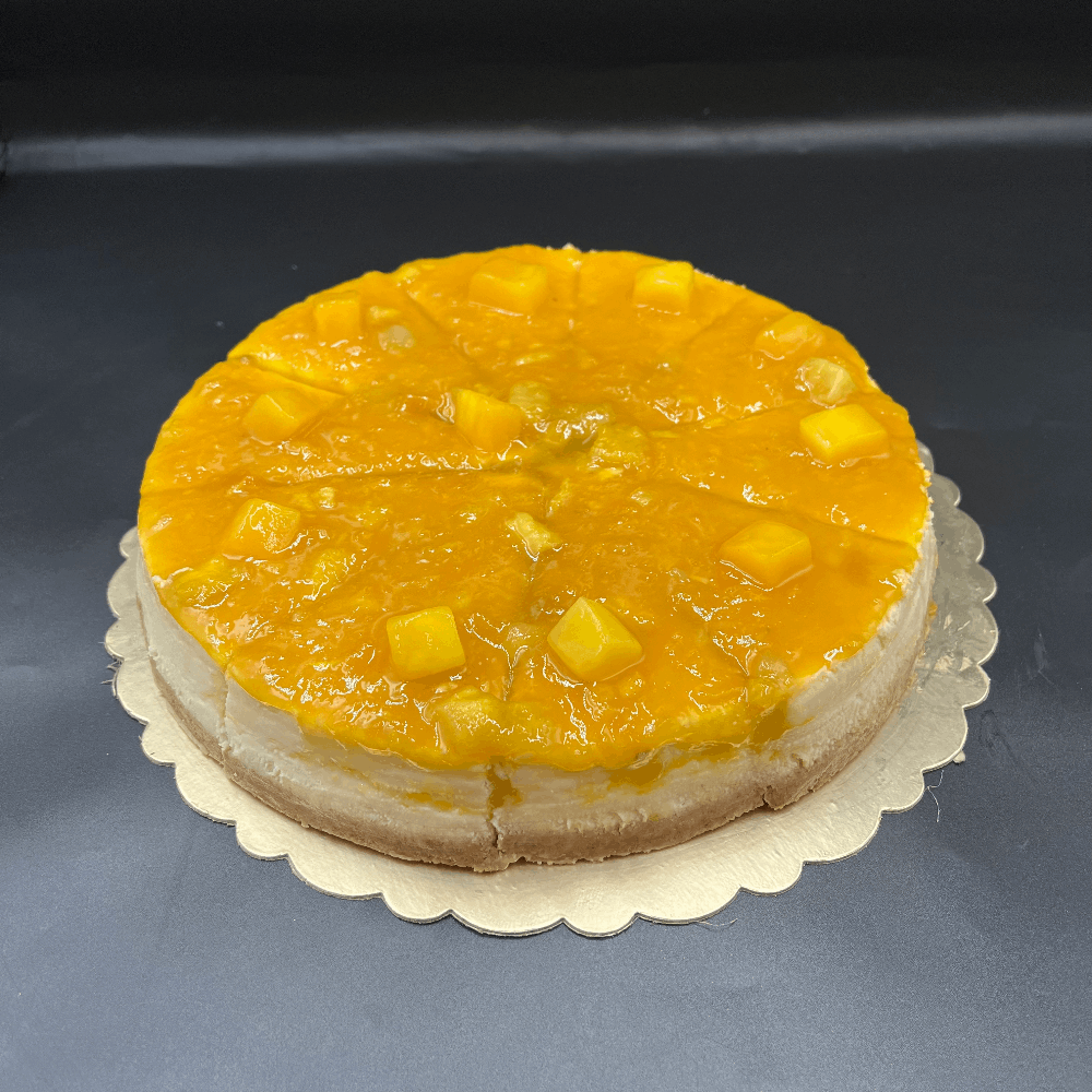 Mangolu ve Çarkıfelek Meyveli Chesecake ( bütün )