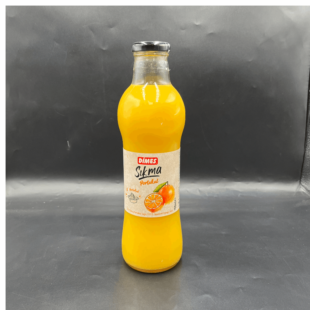 Dimes Sıkma Portakal Suyu 750 ml