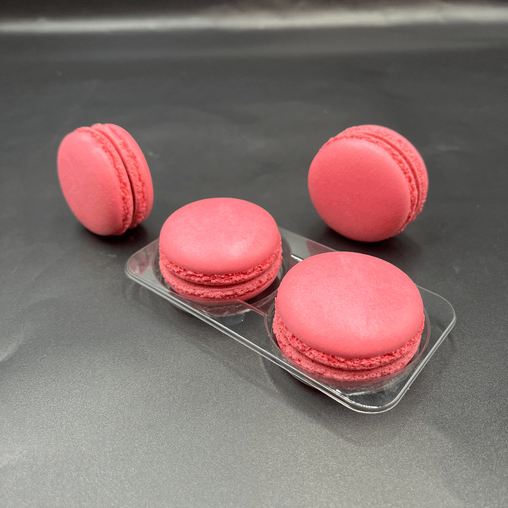 Çilekli Macaron ( 2li )