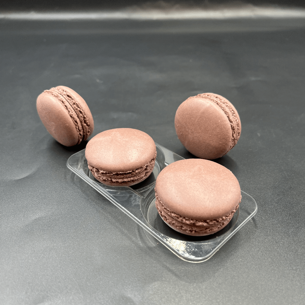 Çikolatalı Macaron ( 2 li )