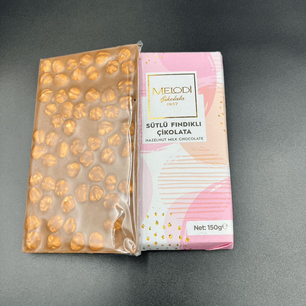 Sütlü Çikolatalı Fındıklı Orta Boy Beyoğlu Tablet 150gr(e)