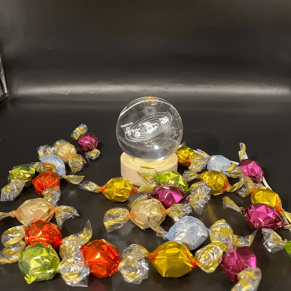 Twist Çikolata & Işıklı Gezegenler Orta Küre