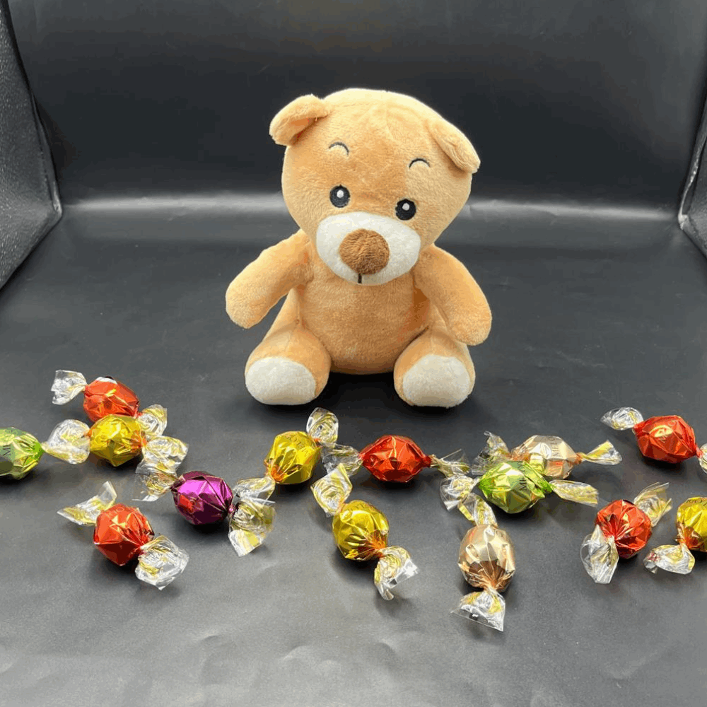 Twist Çikolata & Kahverengi Ayıcık Peluş (10 Cm)