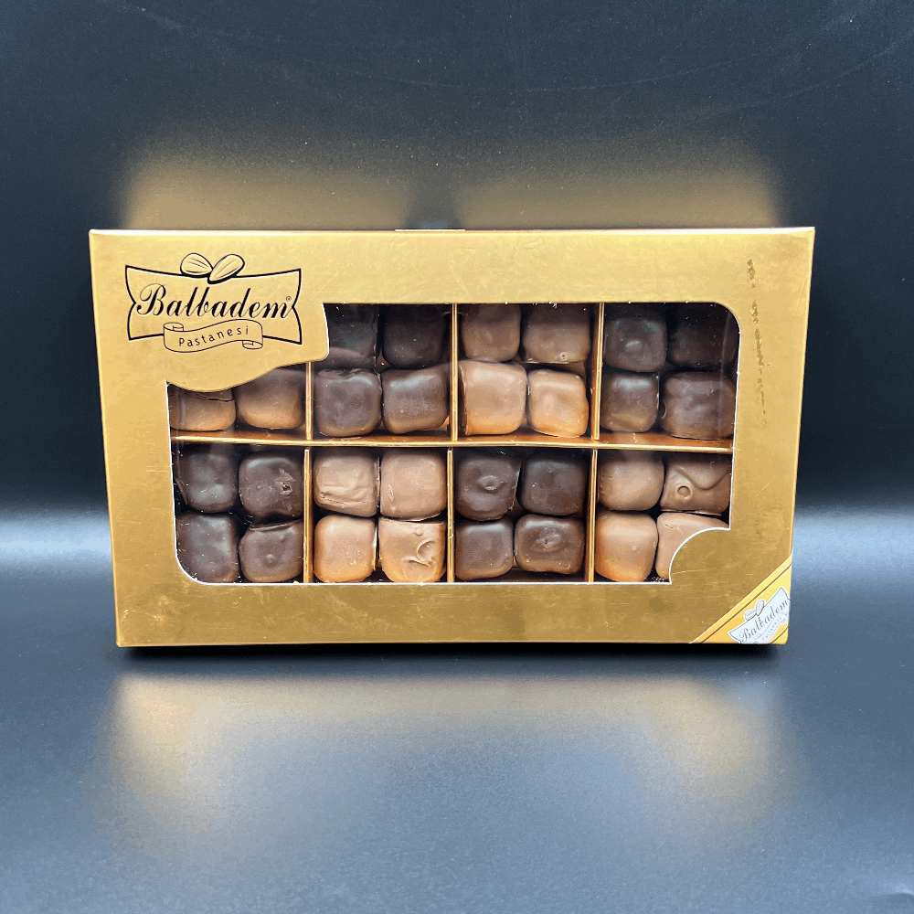 Çikolata Kaplı Çifte Kavrulmuş Fıstıklı Lokum 285gr(e)